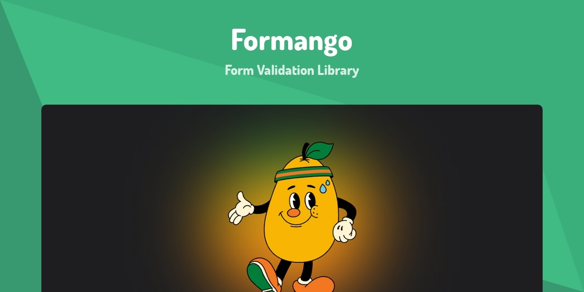 Formango Form Validation Library Made With Vue js Formango form validation library made with vue js